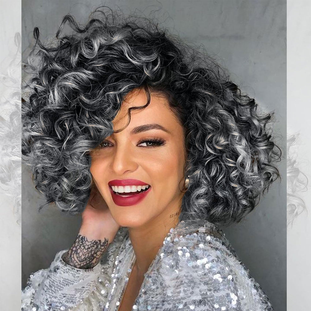 LIYATE Gogo Curl Grey 8 inch; easy box braids with a natural, lightweight feel.
