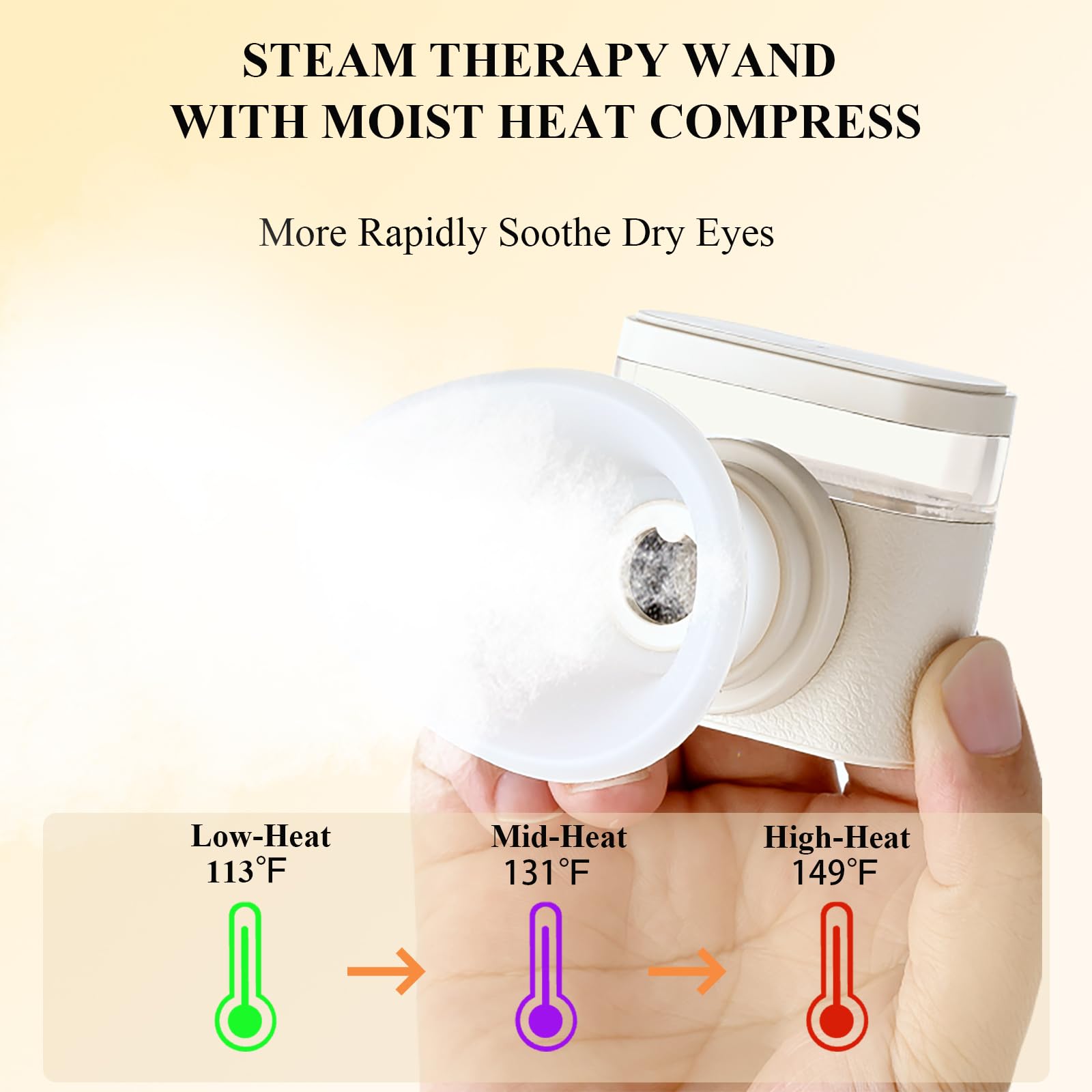 LIZICH nano mist sprayer in continuous steam mode providing steady moisture