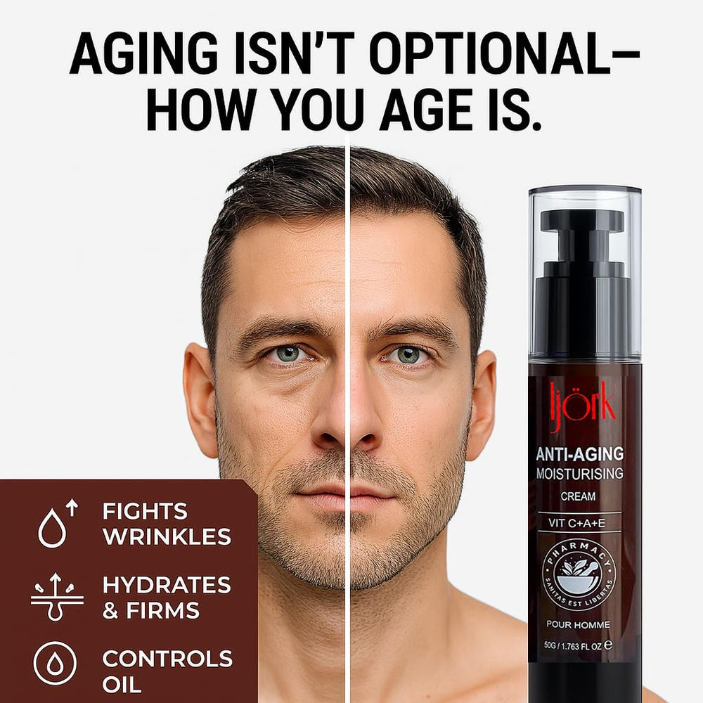 ljörk matte finish after application reveals refined pores and controlled shine