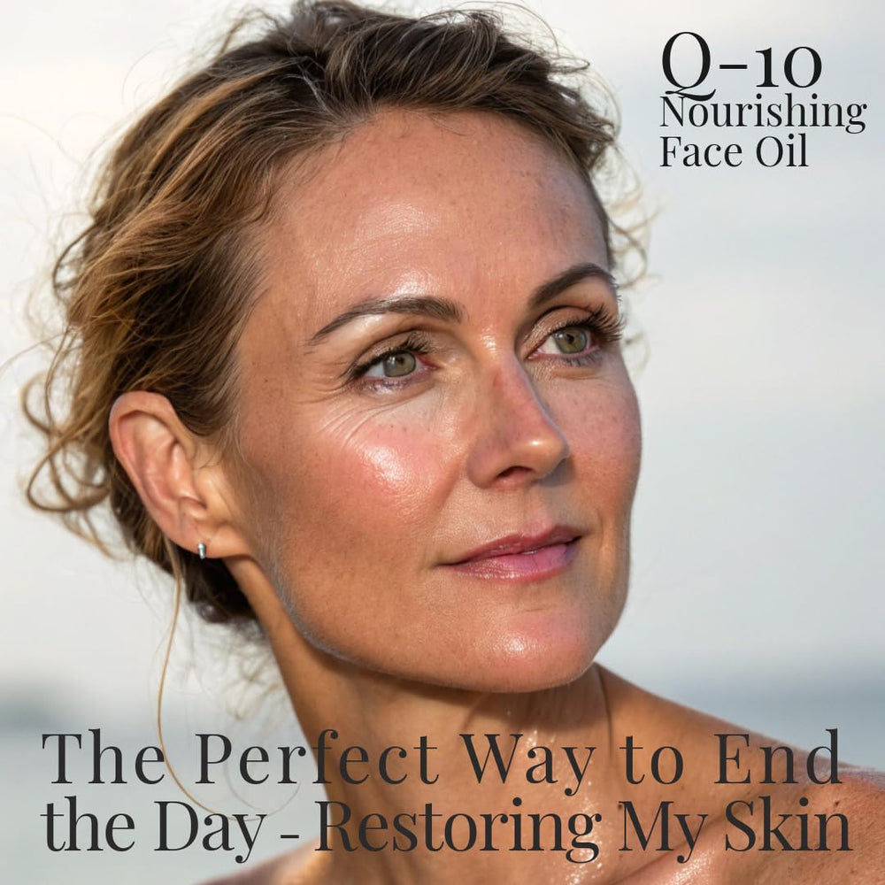 ljork Q-10 Face Oil in morning routine delivering subtle radiance