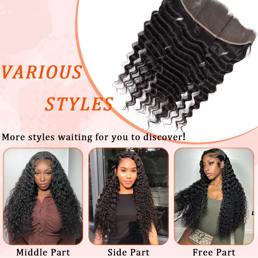 LJZYW baby hairs at the hairline for natural integration