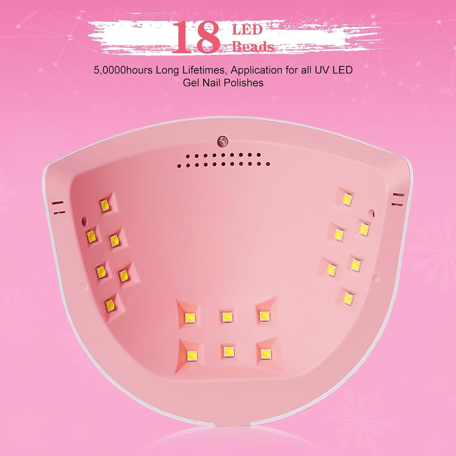 LKE supports a wide range of UV/LED gels and coats.