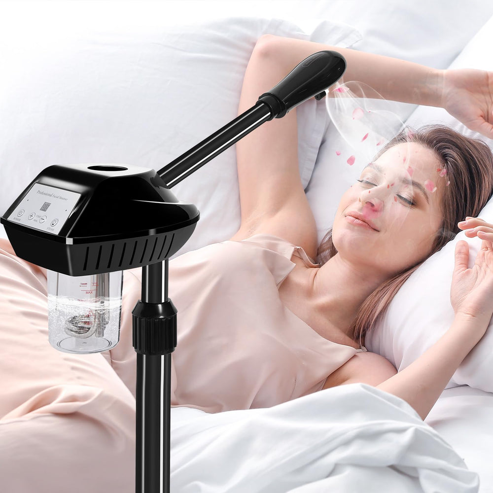LKT COBTAC ozone action steam demonstrates deep-cleansing potential with soothing vapors.