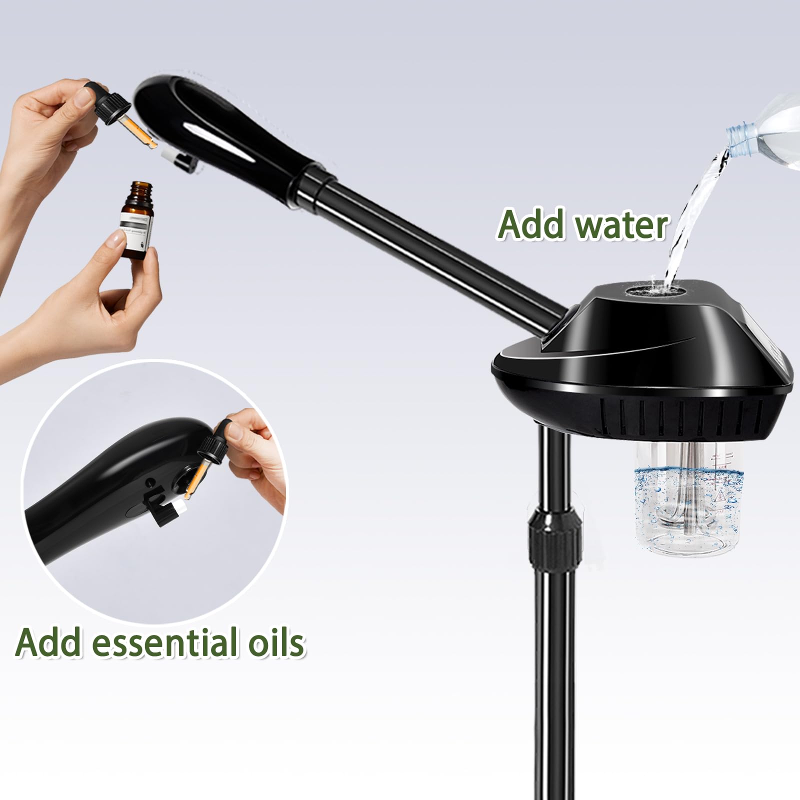 LKT COBTAC removable water cup makes cleaning after steaming quick.