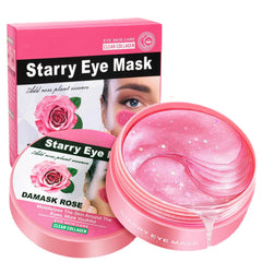 Lktvys Rose Eye Patches 2-Pack provide soothing hydration around the eyes.