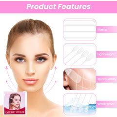 LLOUSSAK invisible lift tape application on skin for quick lift and contour