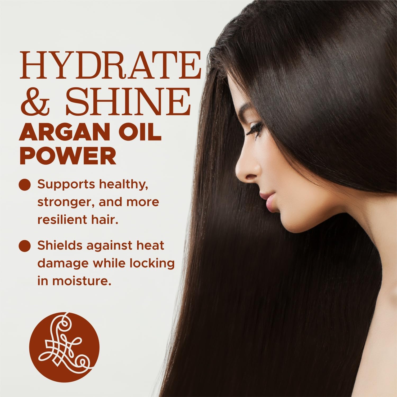 L LUSETA formula protects against heat while preserving natural movement.