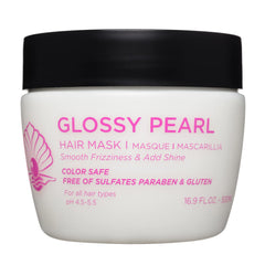 Luseta Glossy Pearl Hair Mask packaging shows premium care for damaged hair