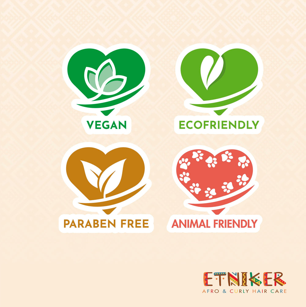 L'MAR ETNIKER product packaging box for premium hair care