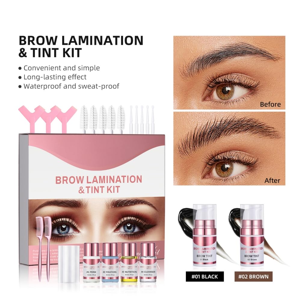 LMDAOO aftercare guide helps maintain brow shape