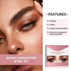 LMDAOO brow lamination application steps for easy at-home use