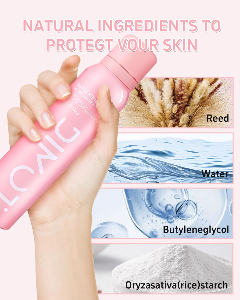 LMDGDS cooling skin layer post-shave reduces friction and refreshes