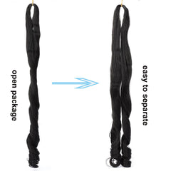 LMZIM Loose Wavy Braiding Hair ideal for quick protective styles and daily wear.
