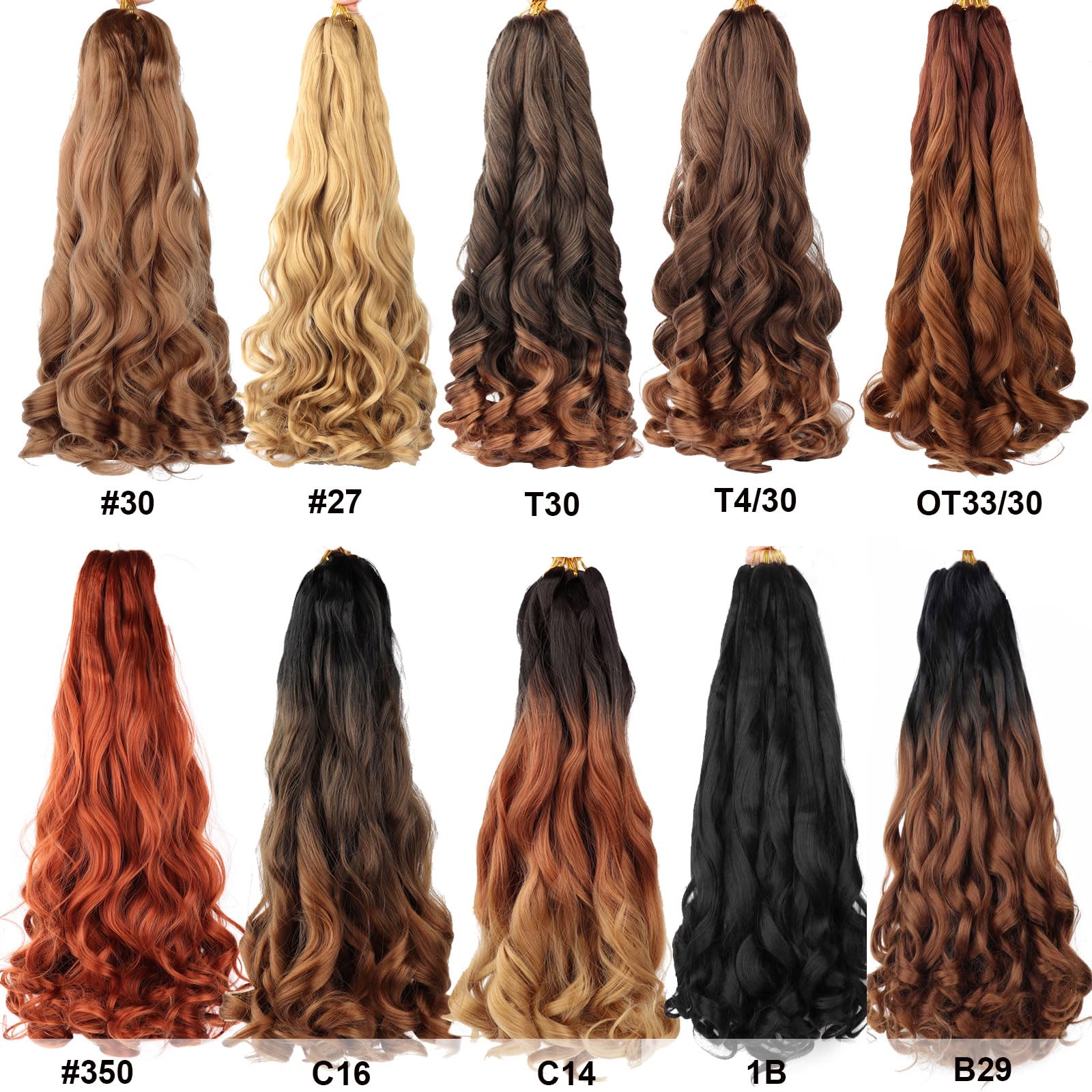 LMZIM Natural-Looking Braiding Extensions for box braids and twists.