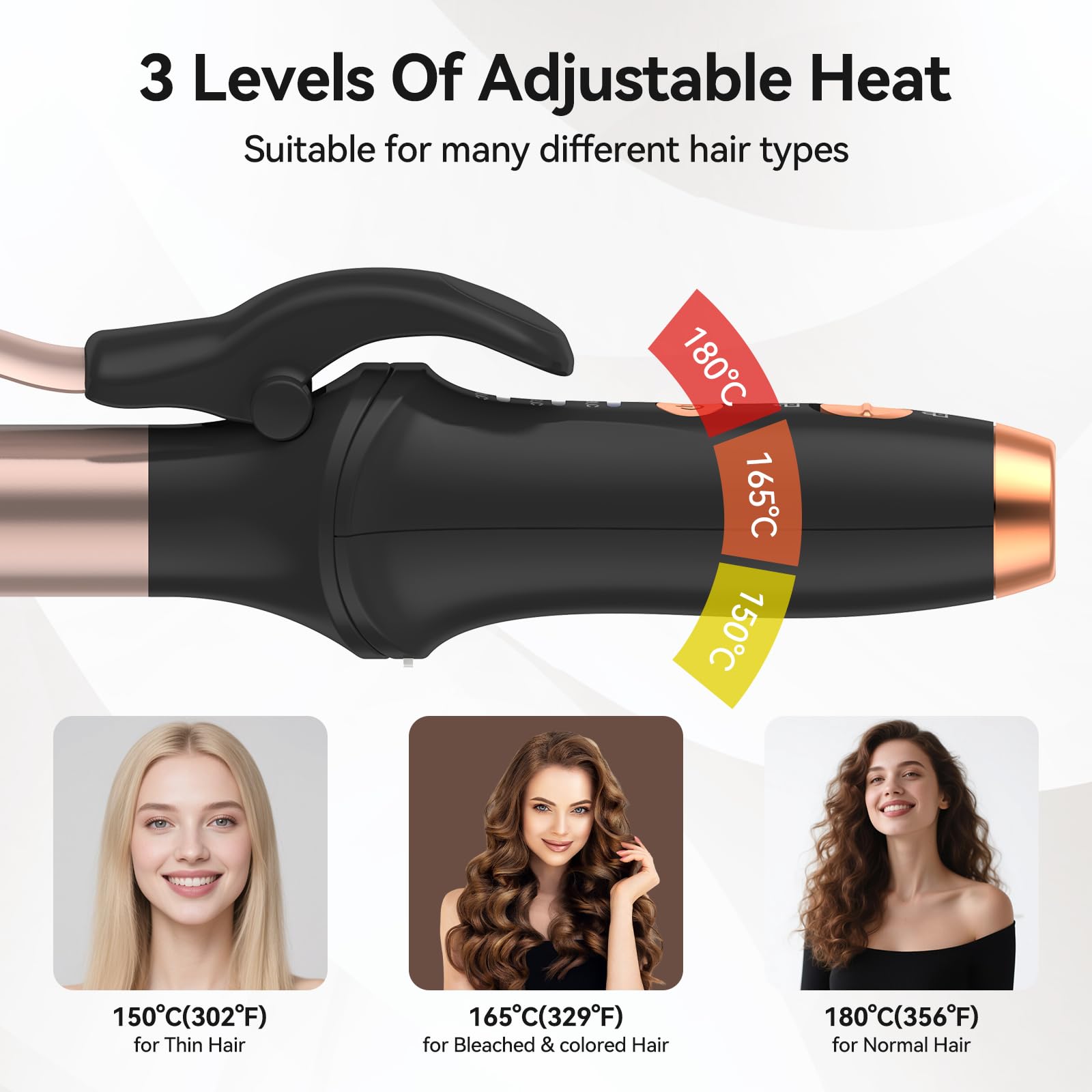 LNSTN sleek haircare tool adds volume and smooth curls.