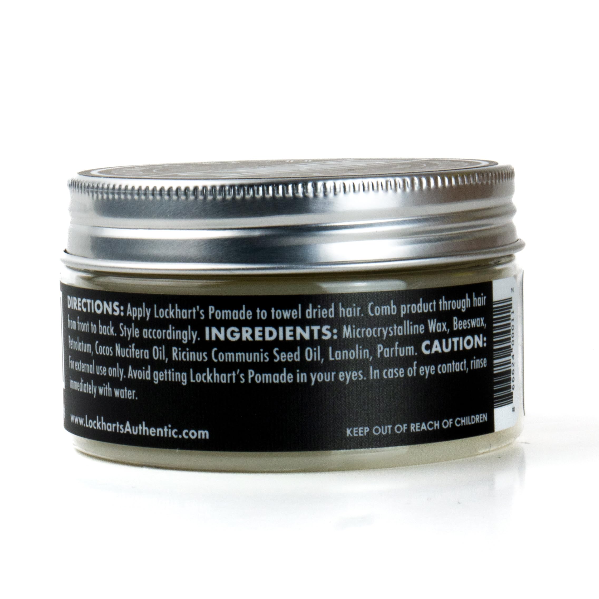 Lockhart's Heavy Hold pomade glow with low shine finish for timeless masculine look