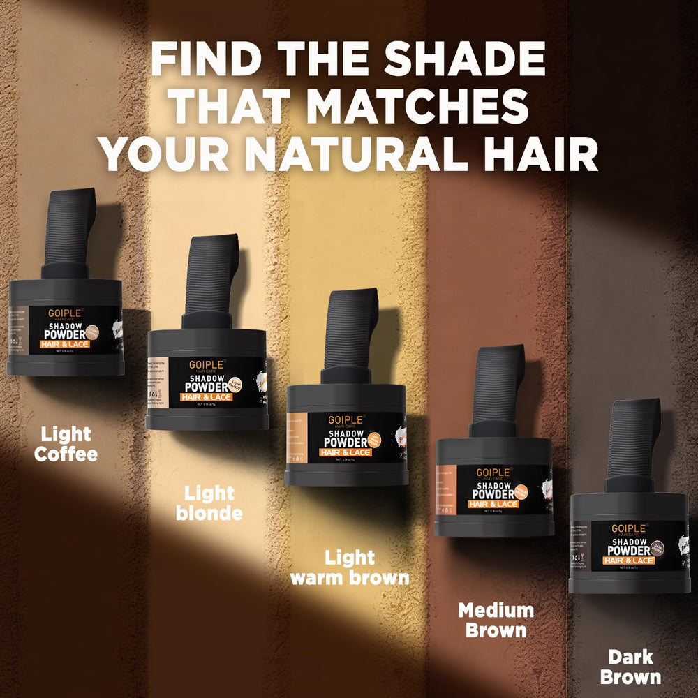 Lockmio Root Cover Up Powder pack display promotes value and convenience.