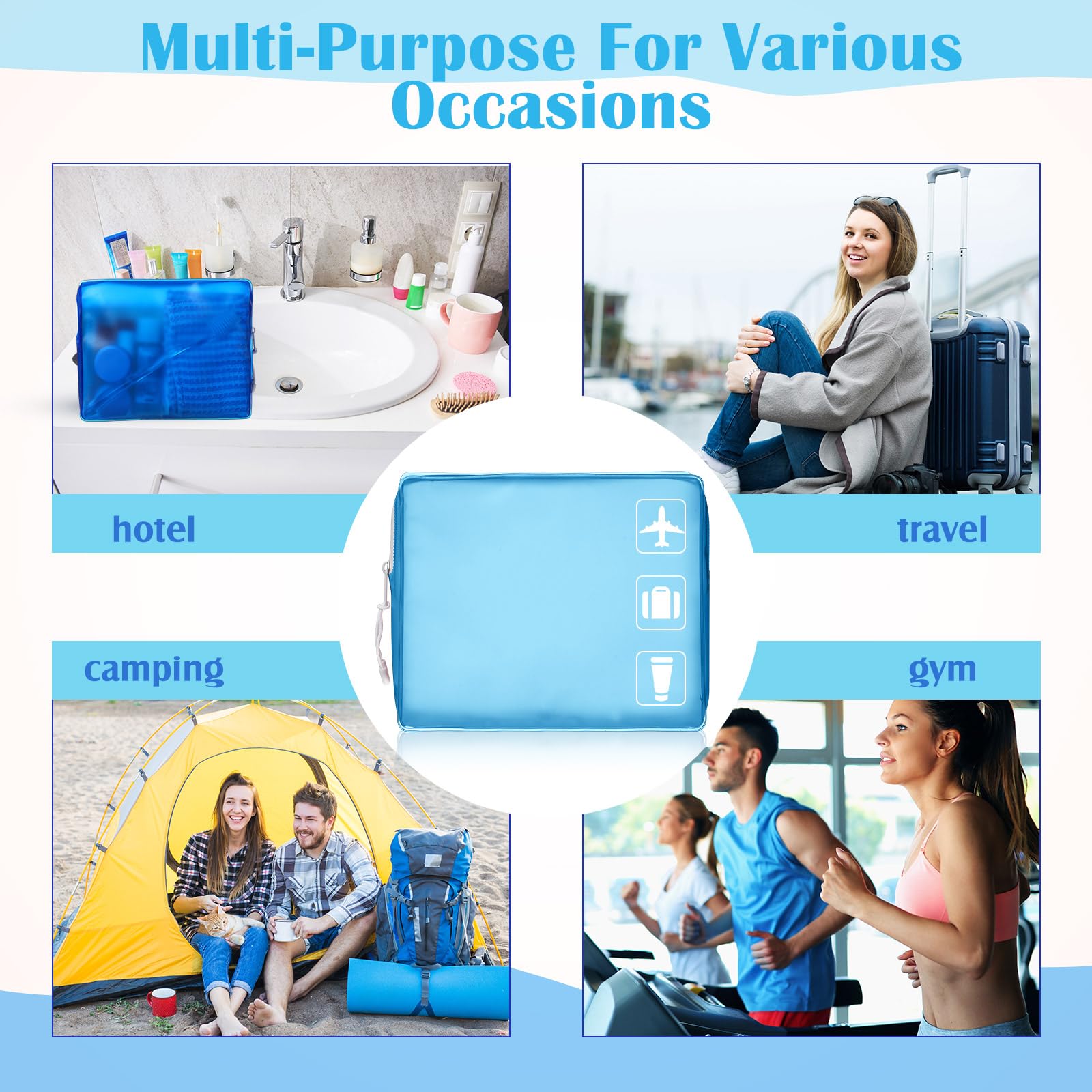 Locmeo waterproof and leak-proof design protects contents.