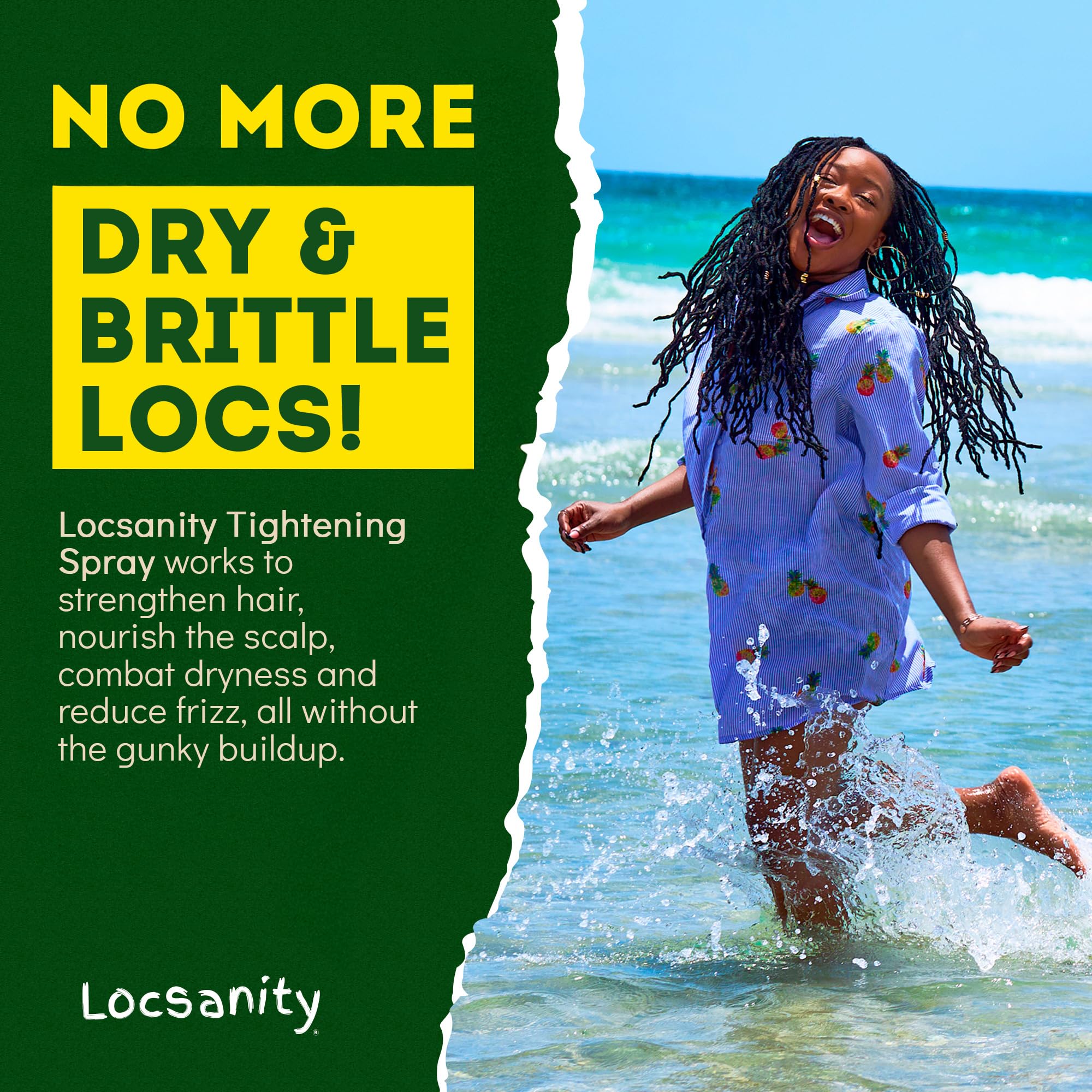 Black Hawaiian Sea Salt crystals present in Locsanity formula.