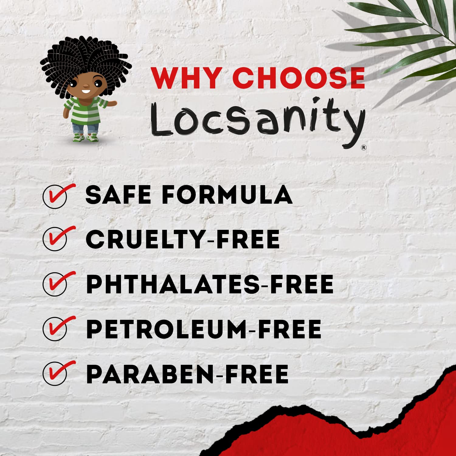 Ingredient card highlighting natural formula and gentle care.