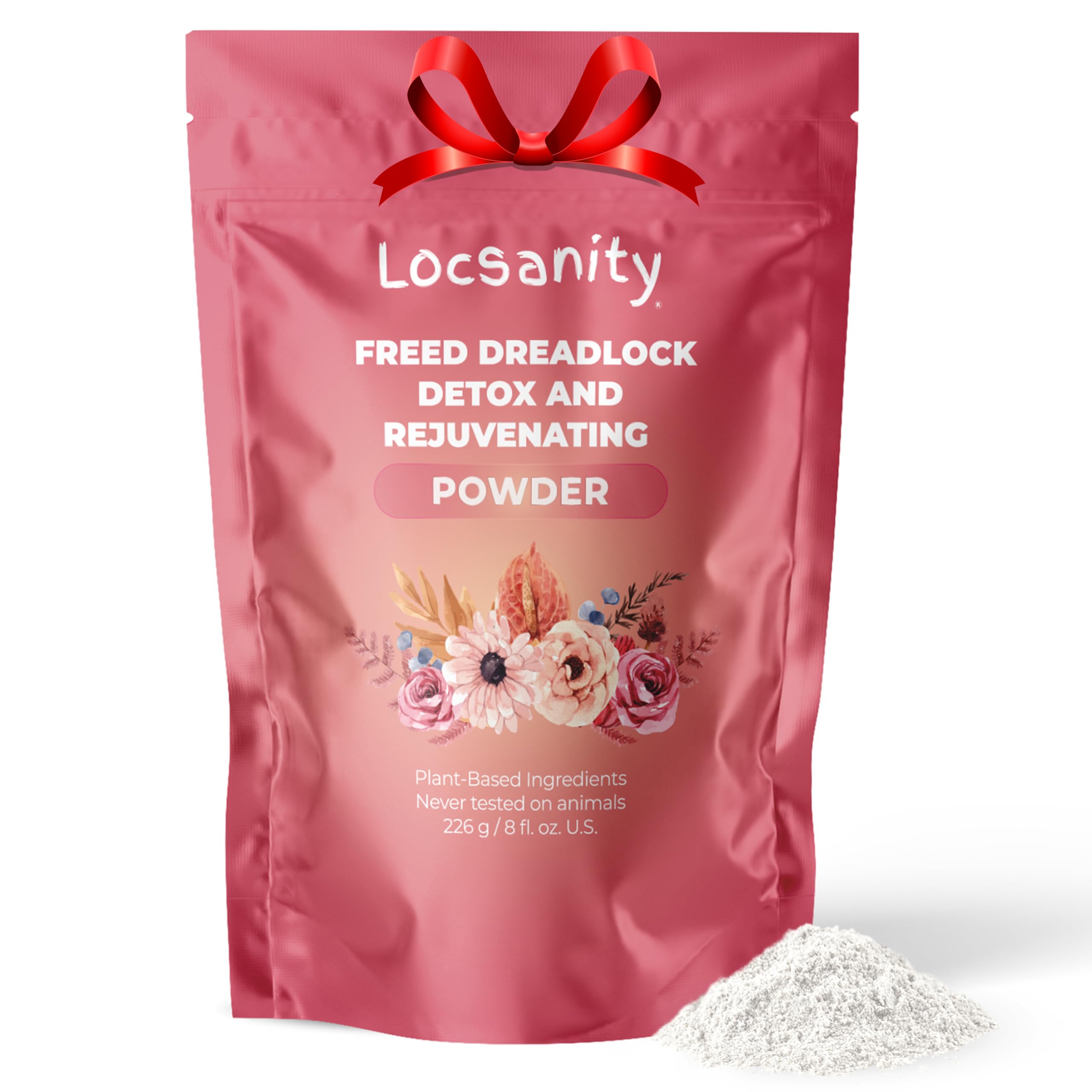 Locsanity Dreadlock Detox bottle pour for easy deep cleansing.