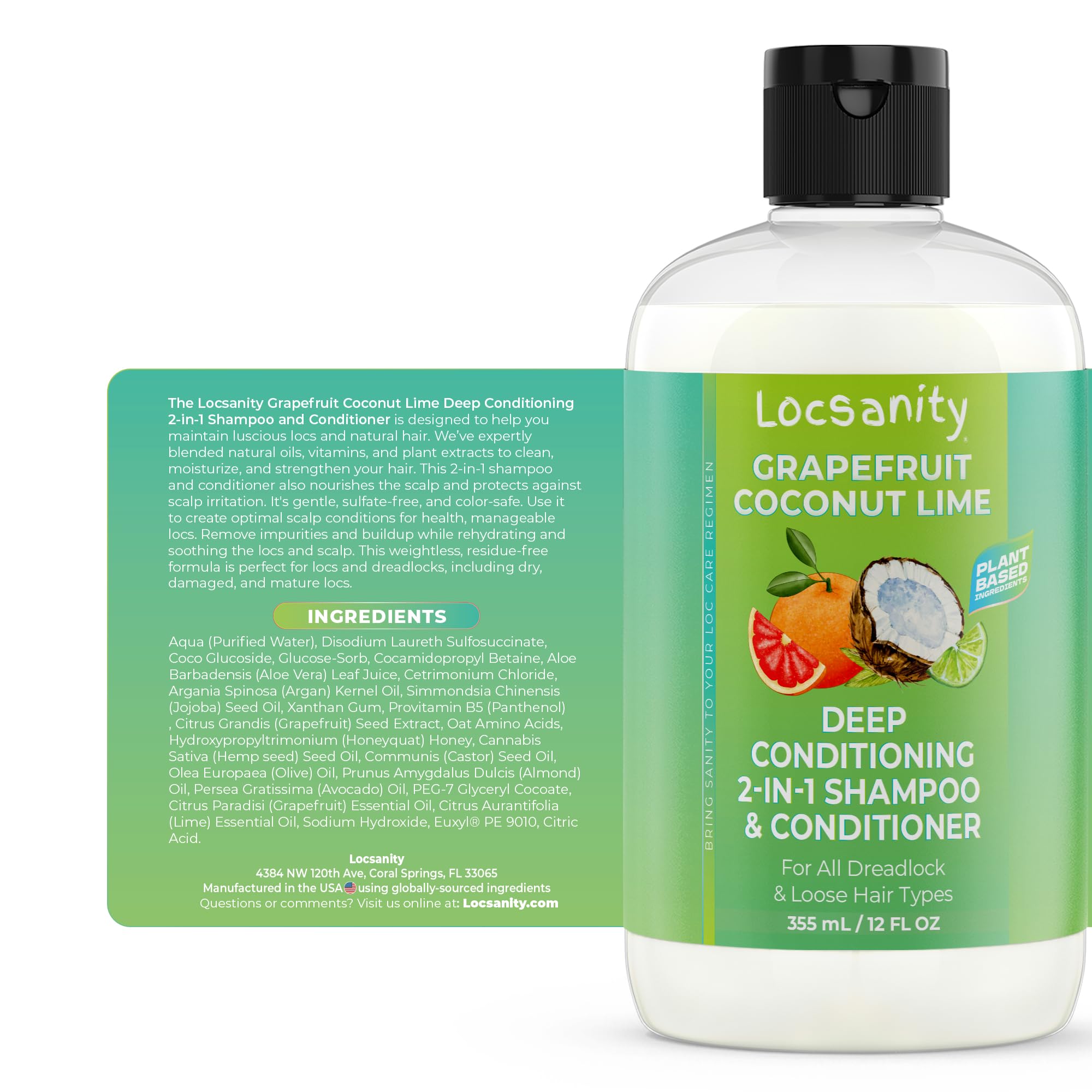 Locsanity mature loc care showing softer, nourished locs