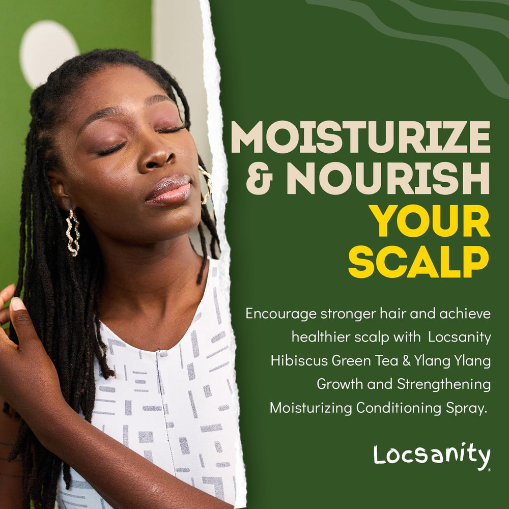 Locsanity spray nozzle mist for even scalp hydration