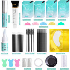 Loeland Lash Lift Kit inside contents reveal tools and lotions for salon-quality results at home