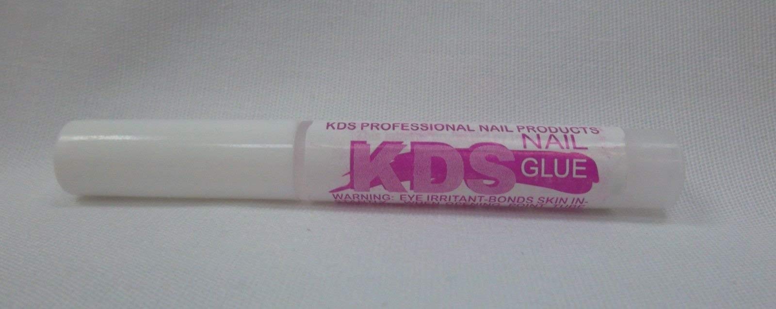 Lofuanna KDS Nail Tip Glue precision application aids clean bonding on tips.