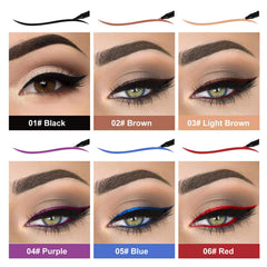 LOKFAR smudge-proof formula keeps bold lines throughout the day
