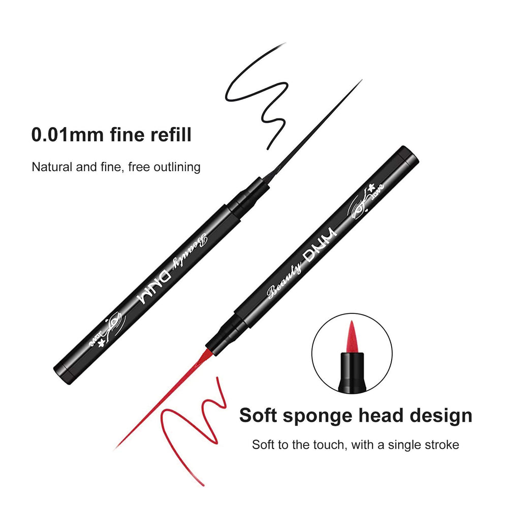 LOKFAR waterproof eyeliner resists sweat and water for lasting color