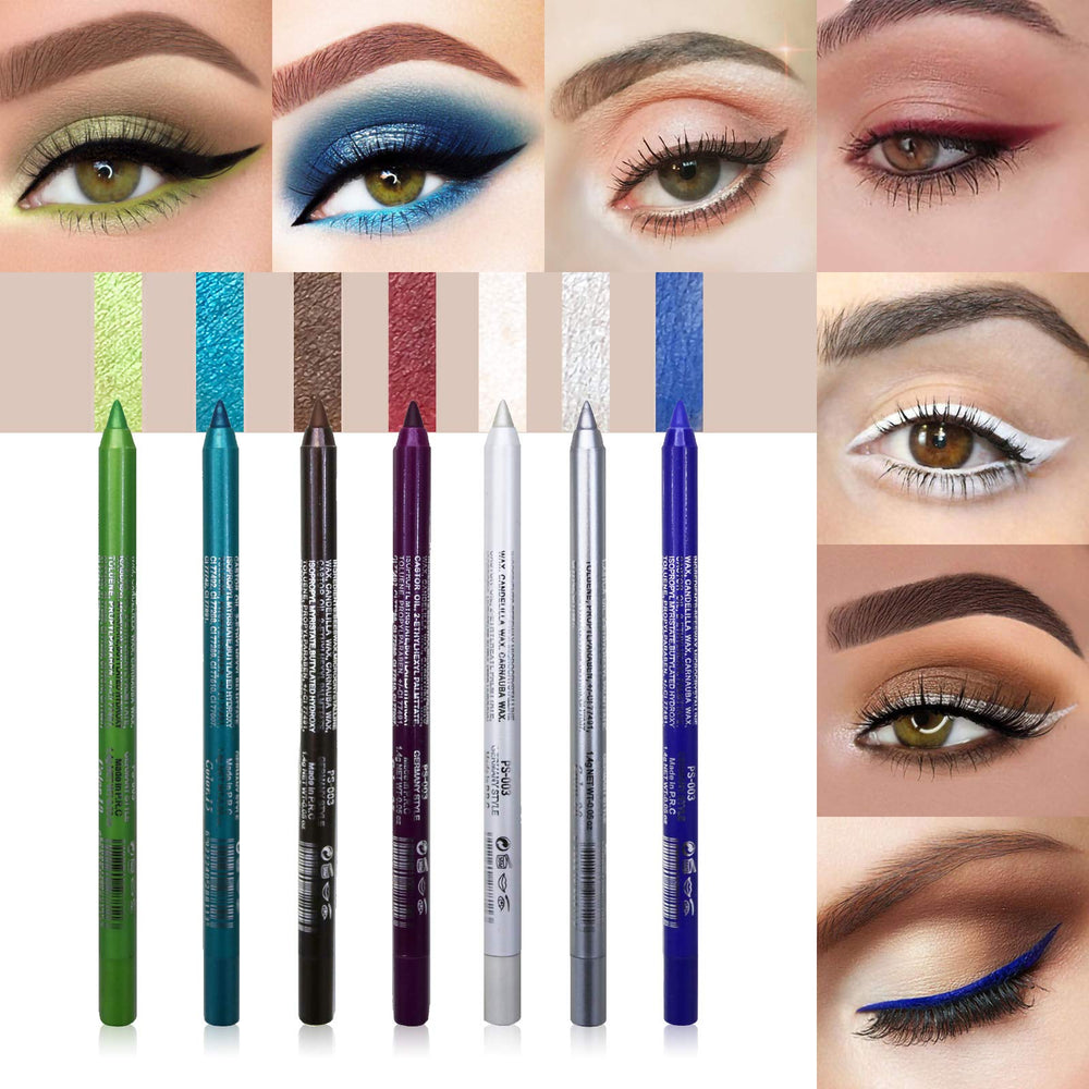 LOKFAR glitter eyeliner colors create sparkly accents for festive looks or nightlife.