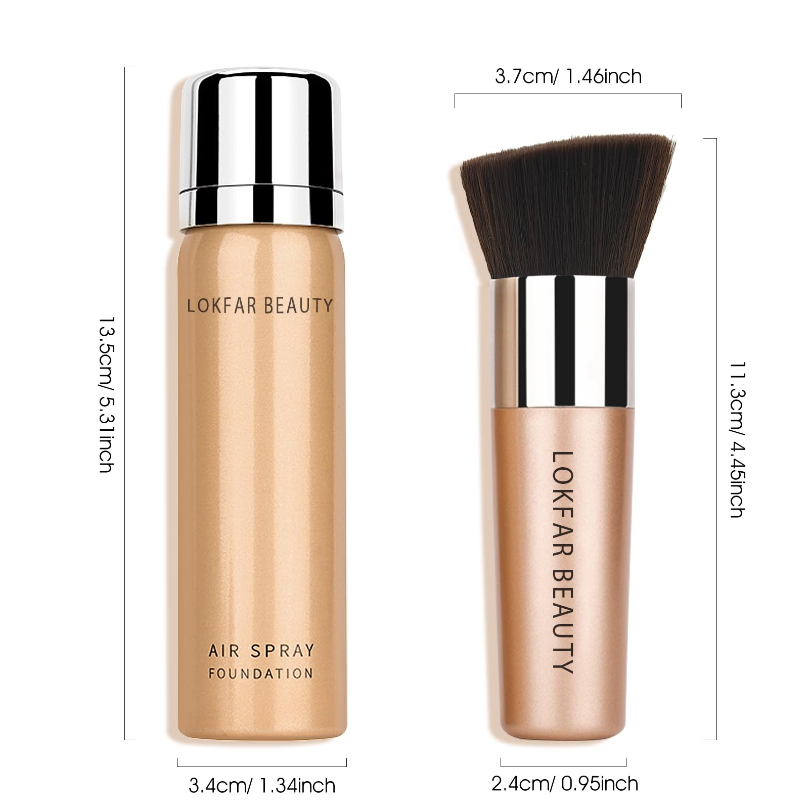 LOKFAR portable makeup kit designed for quick fixes on the go.
