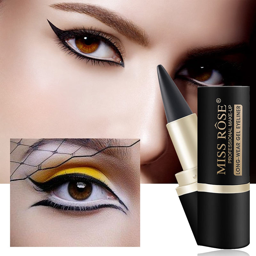 LOKFAR waterproof and smudge-proof formula maintains eye makeup.