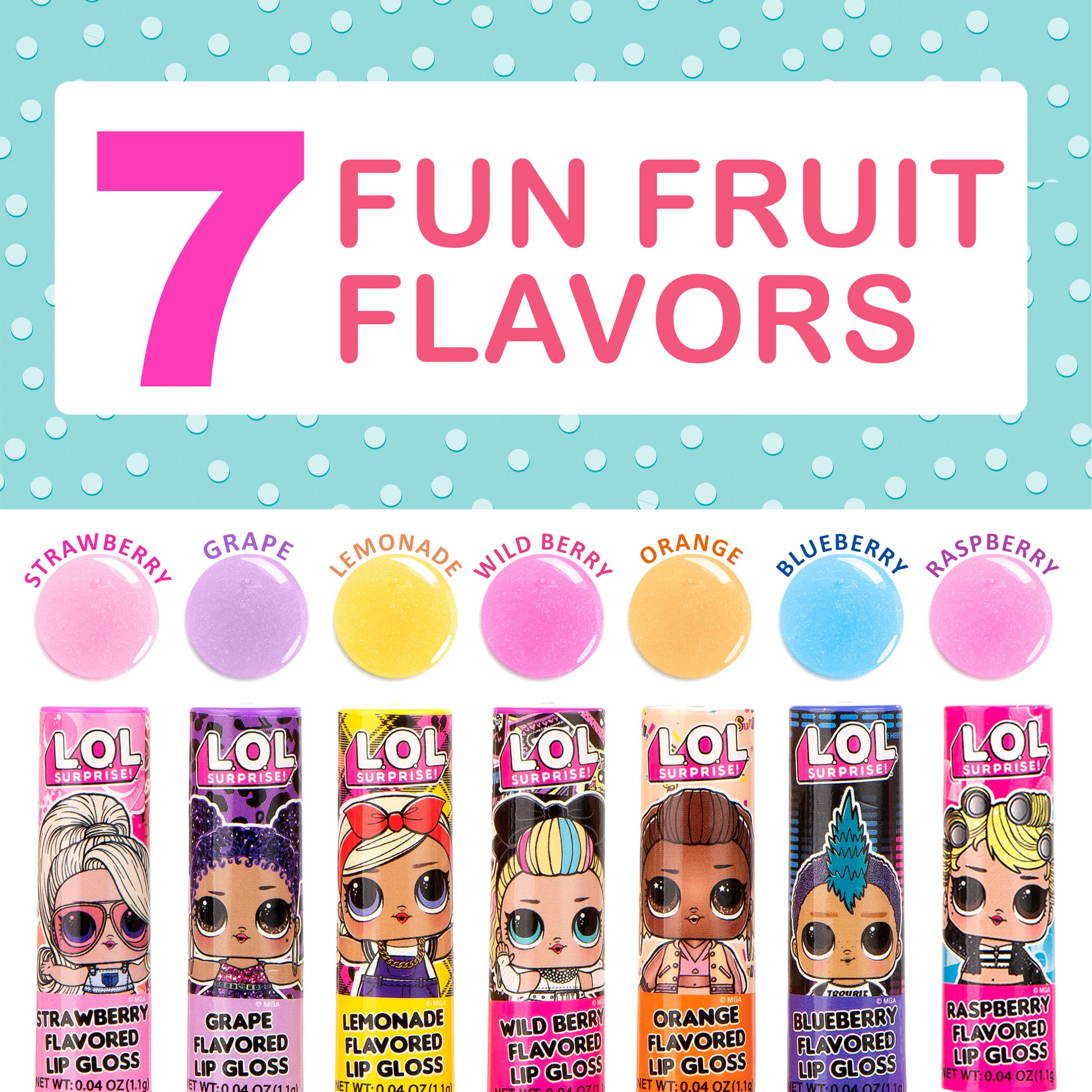 L.O.L. Surprise lemon lip gloss offers bright flavor-inspired shine for fun