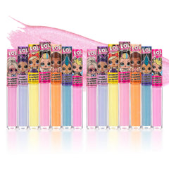 L.O.L. Surprise strawberry lip gloss with fruity scent for kids