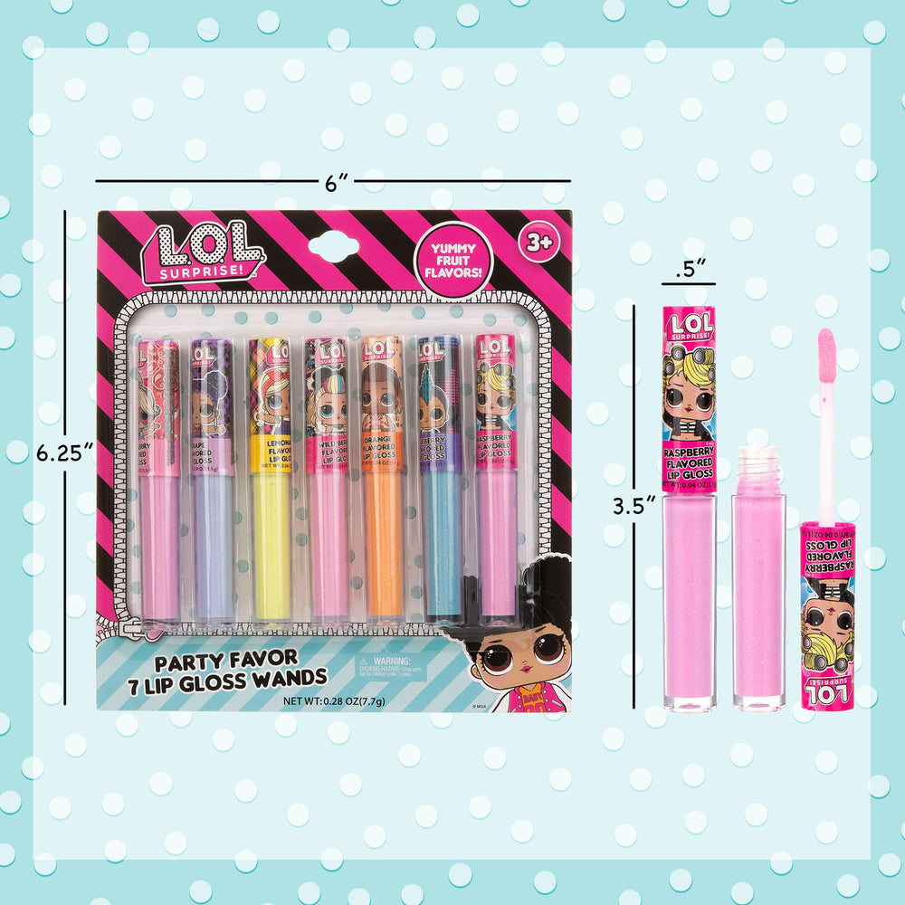 L.O.L. Surprise wild cherry lip gloss with sweet scent and silky gloss