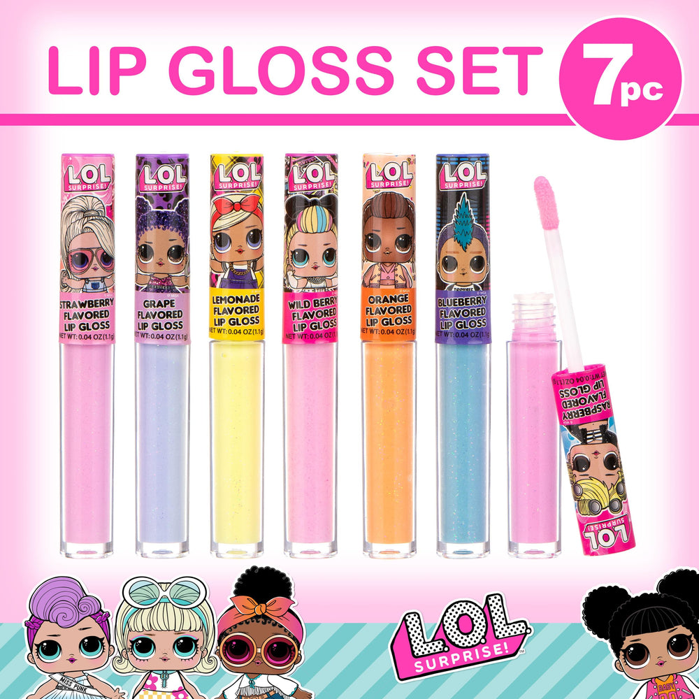 L.O.L lip gloss strawberry flavor on kid gloss wand