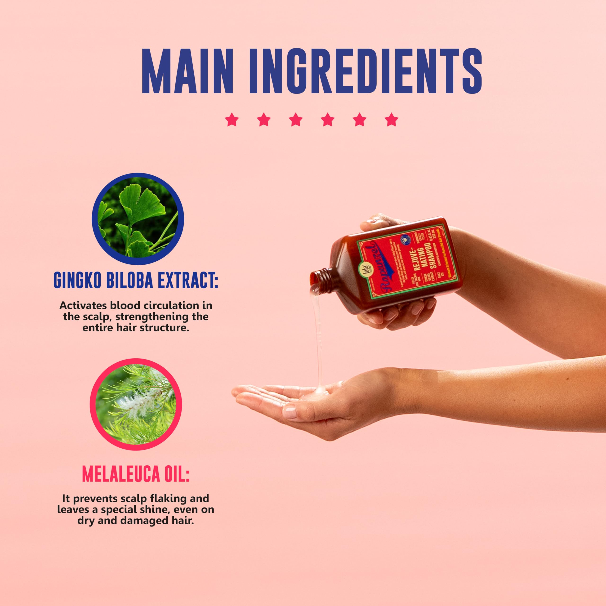 Lola From Rio color-safe formula closeup suggests safe use on color-treated hair.