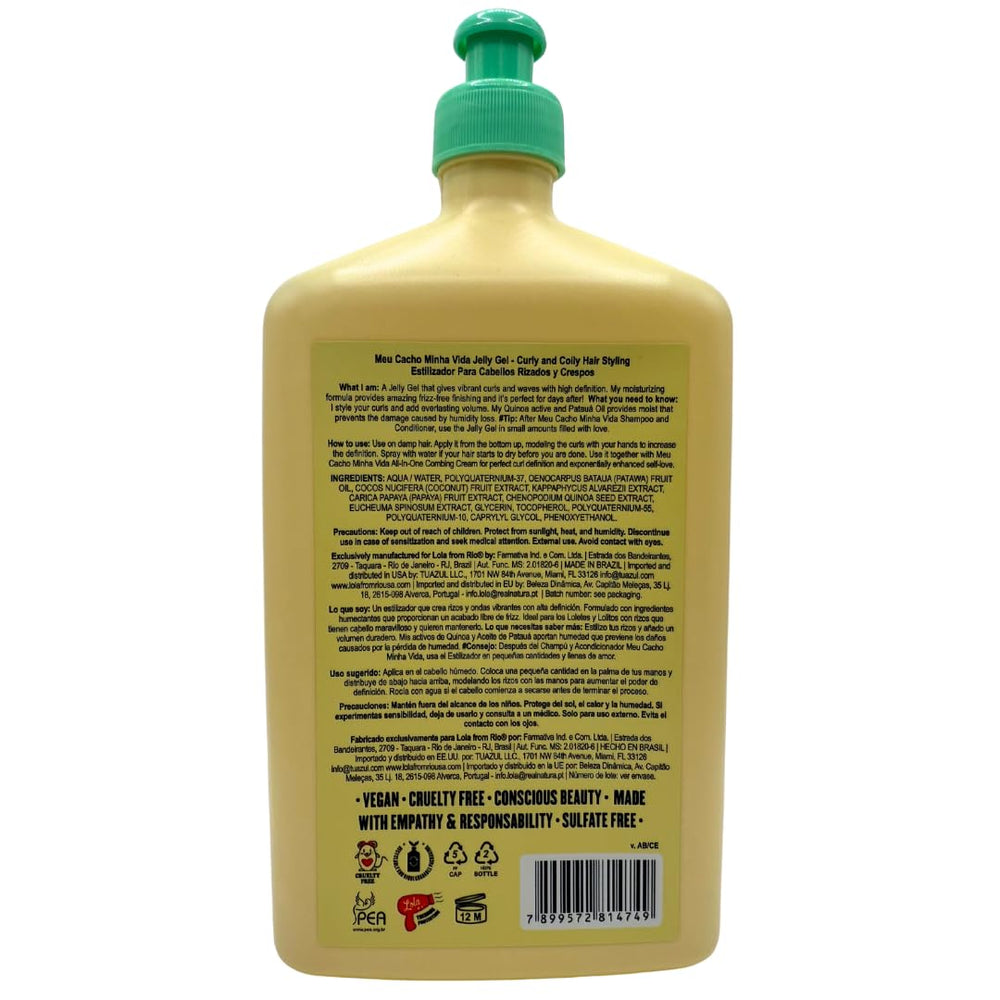 Lola From Rio defined curls with soft, bouncy texture.