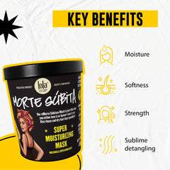 Application on hair with Lola From Rio Morte Subita delivers detangling ease.