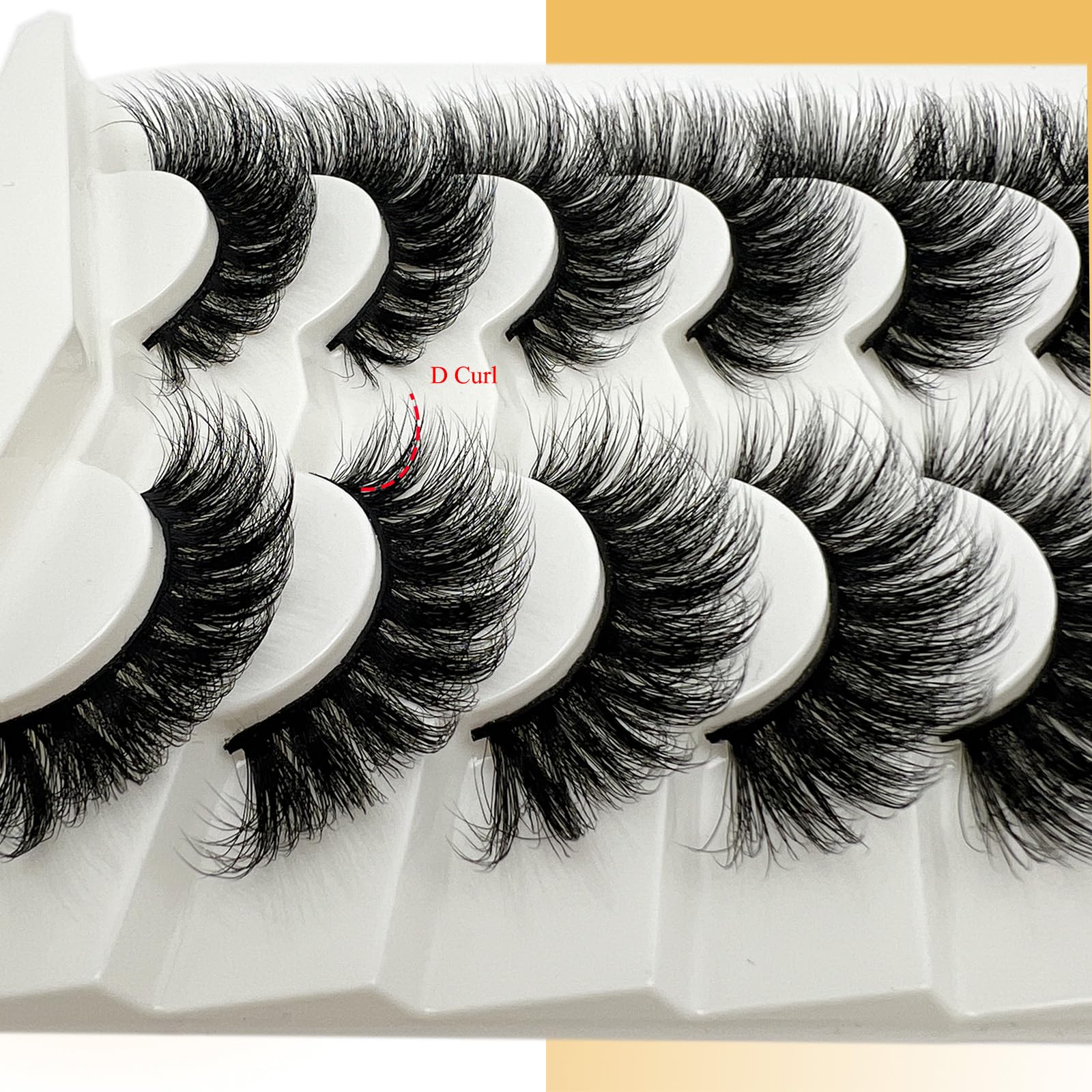 Loladook 3D multi-layer lashes add depth and glamorous dimension