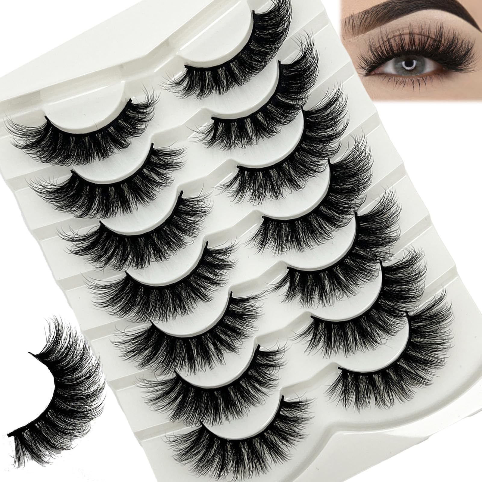 Loladook cotton band lashes offer flexible, comfortable wear
