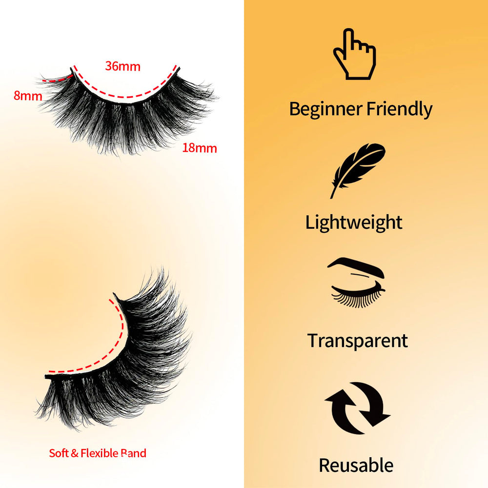 Loladook D-Curl lashes lift and open the eye with a curved shape