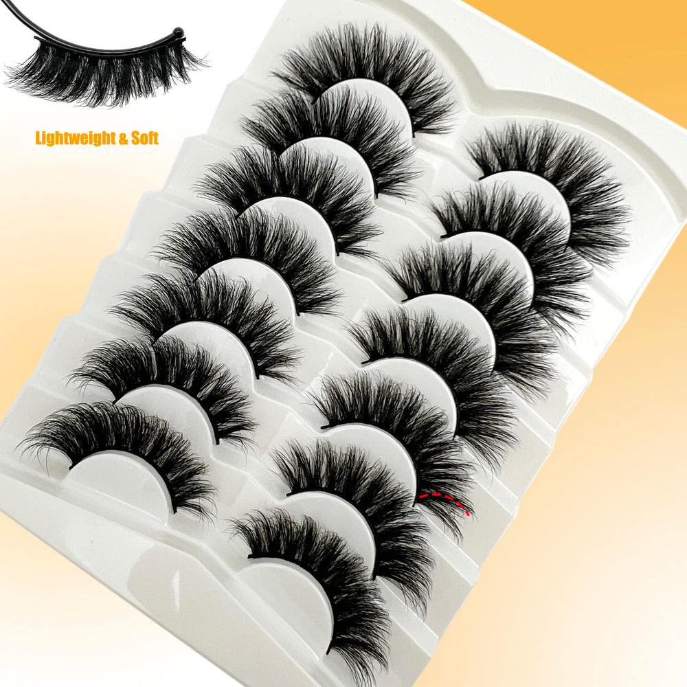 Loladook full strip false eyelashes blend seamlessly with natural lashes