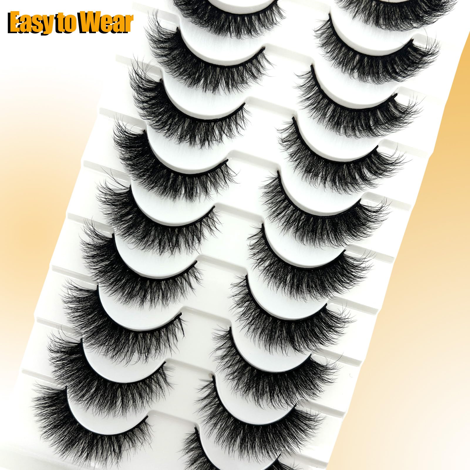Loladook full-volume fluffy lashes deliver drama for a bold look.