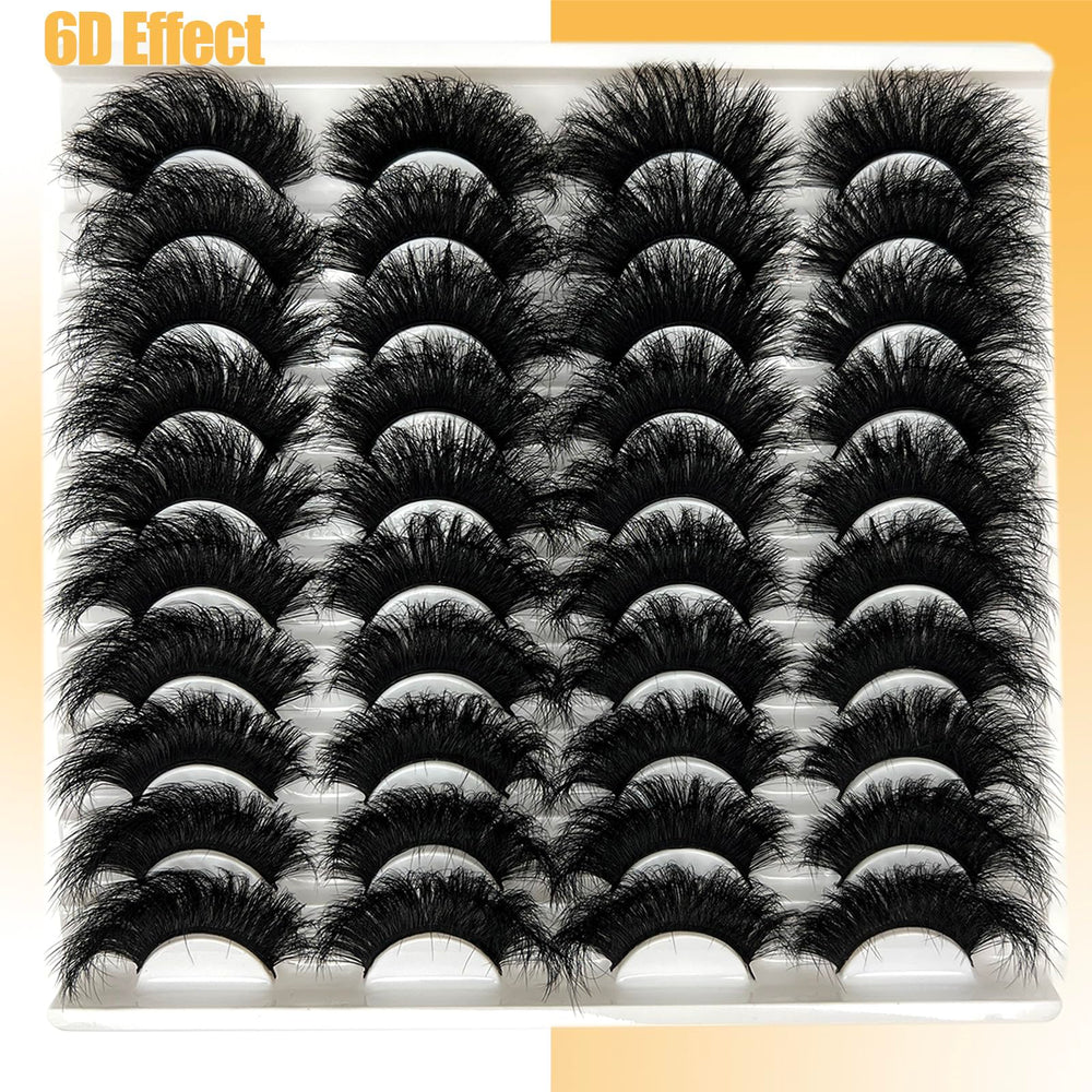 loladook Mink Lashes 25mm big long cat eye for dramatic flair