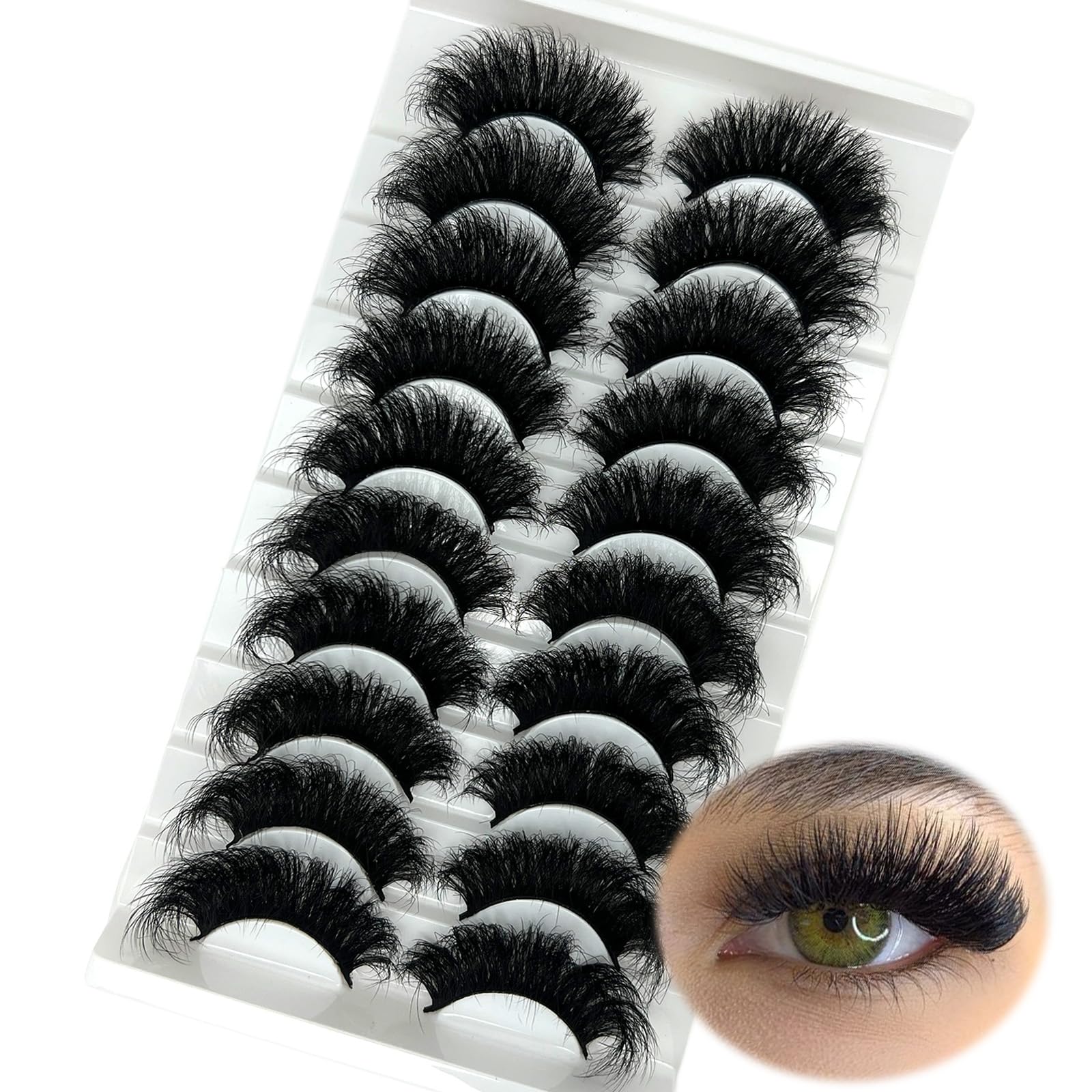 loladook mink lashes easy to apply for beginners.