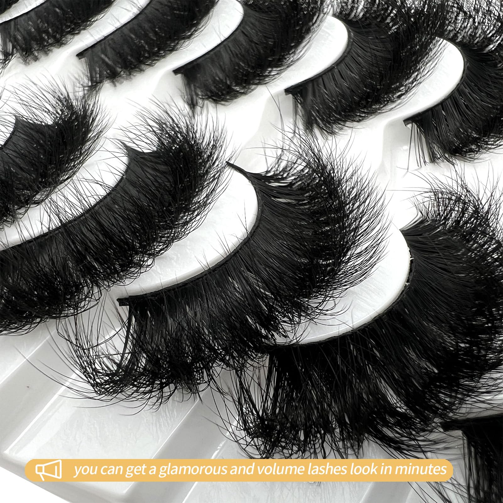 loladook Mink Lashes faux mink bulk pack for value and versatility