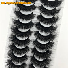 loladook mink lashes soft cotton band for comfortable wear.